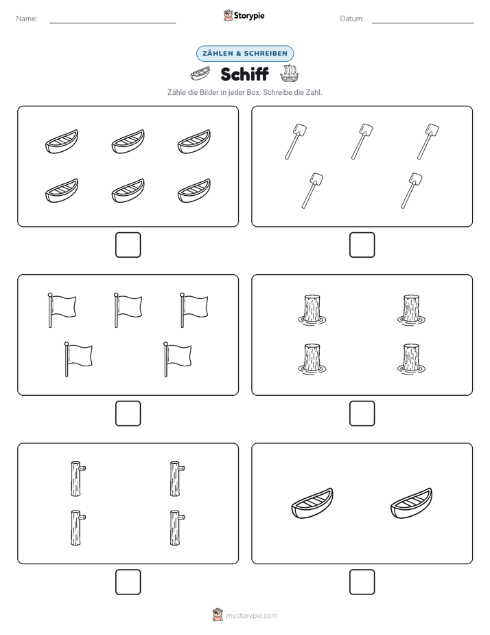 Zählen & Schreiben