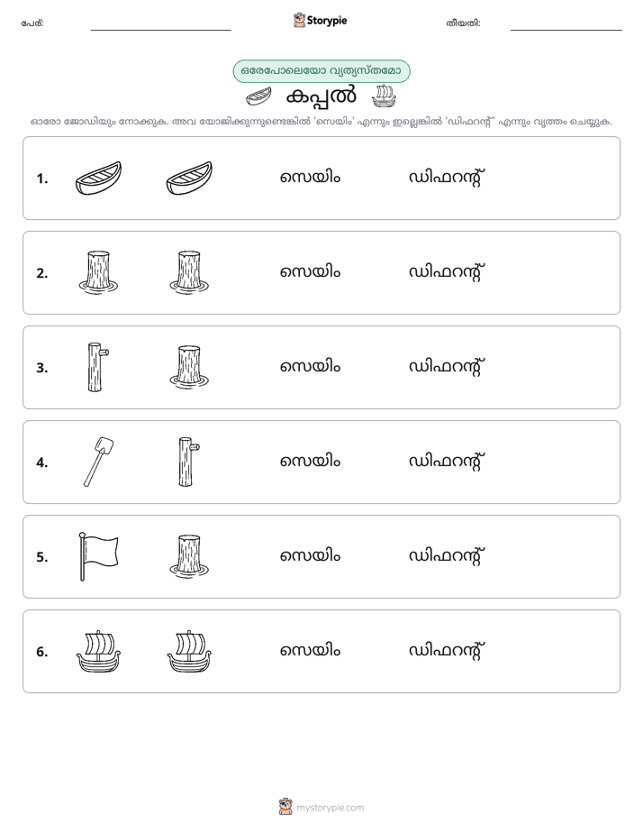 ഒന്നോ വ്യത്യാസമോ