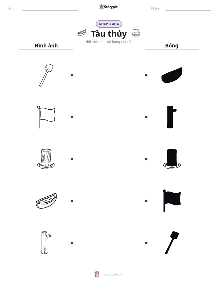 Ghép Hình Bóng