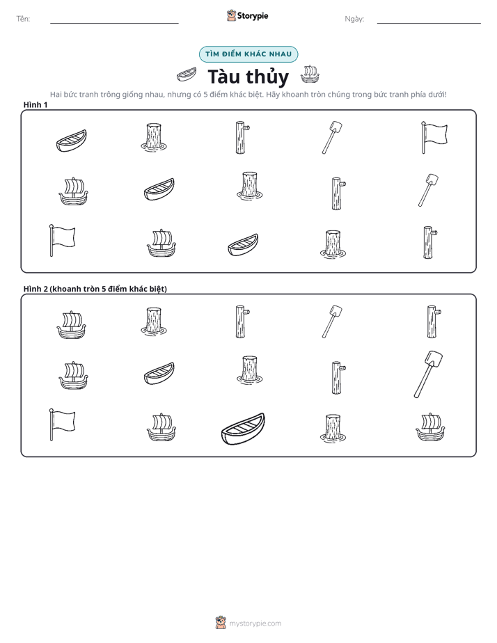 Tìm Sự Khác Biệt