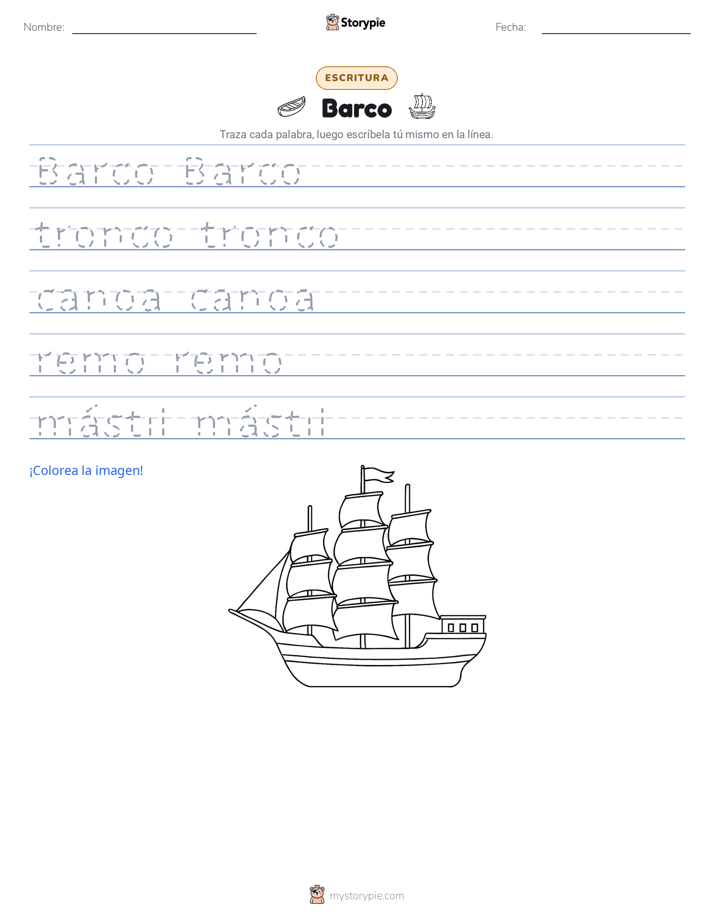Práctica de Escritura