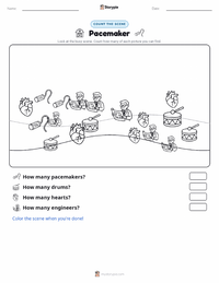 Pacemaker printable worksheet preview