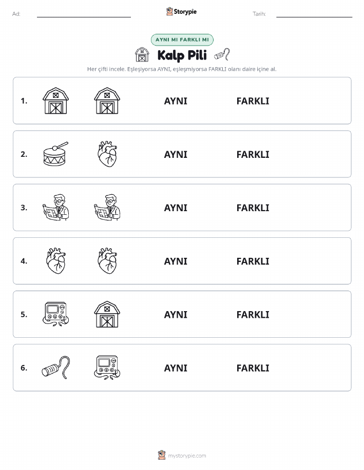 Aynı mı Farklı mı