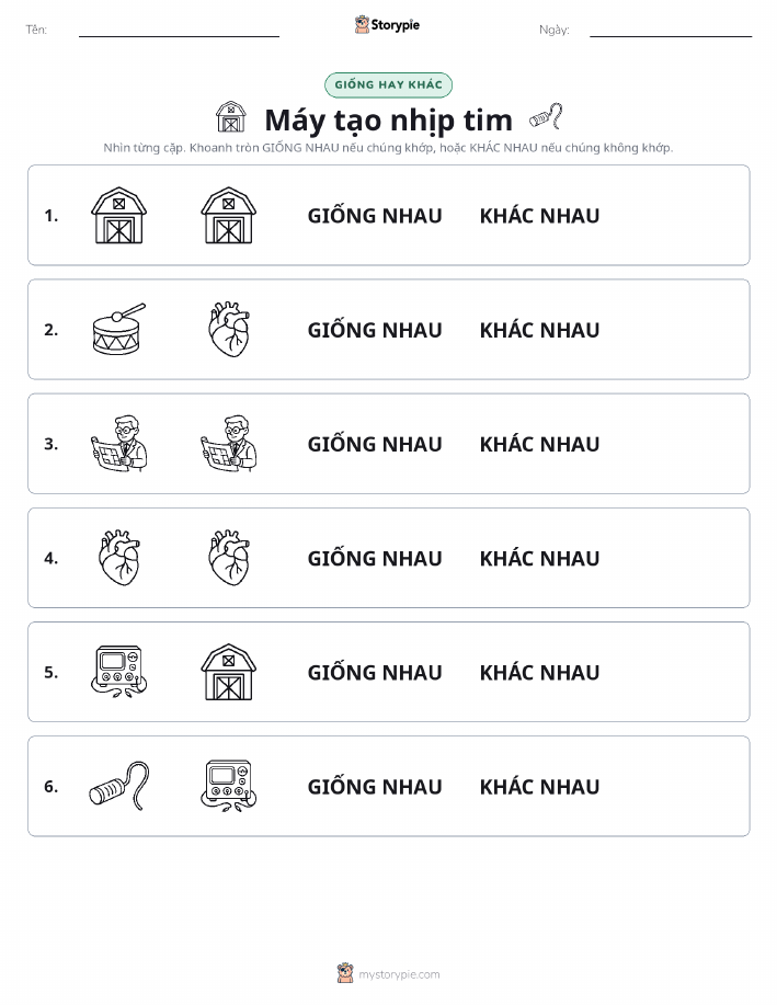 Giống Hay Khác