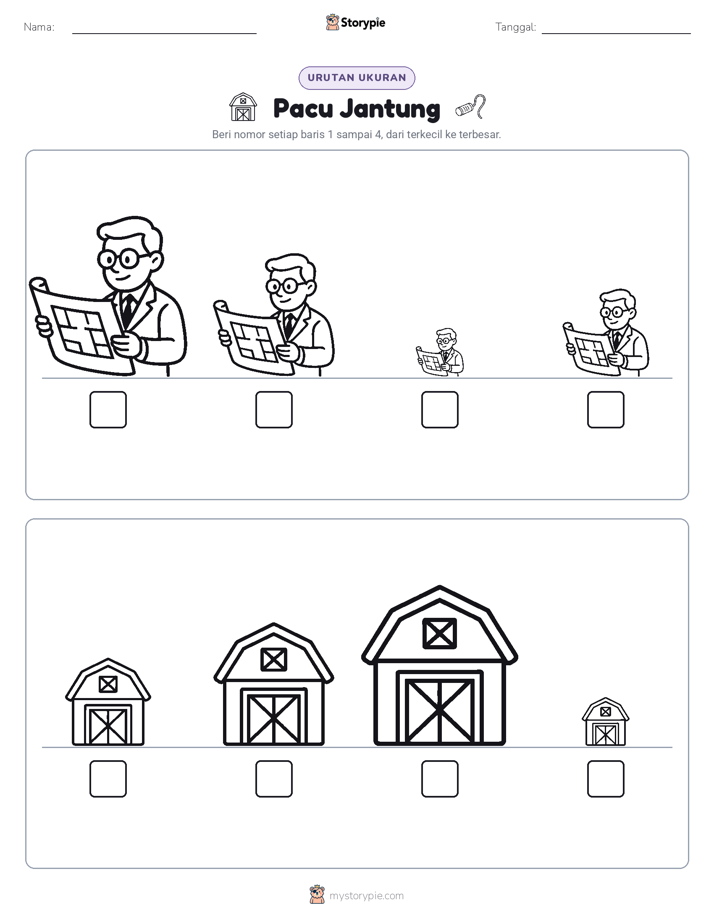 Urutan Ukuran