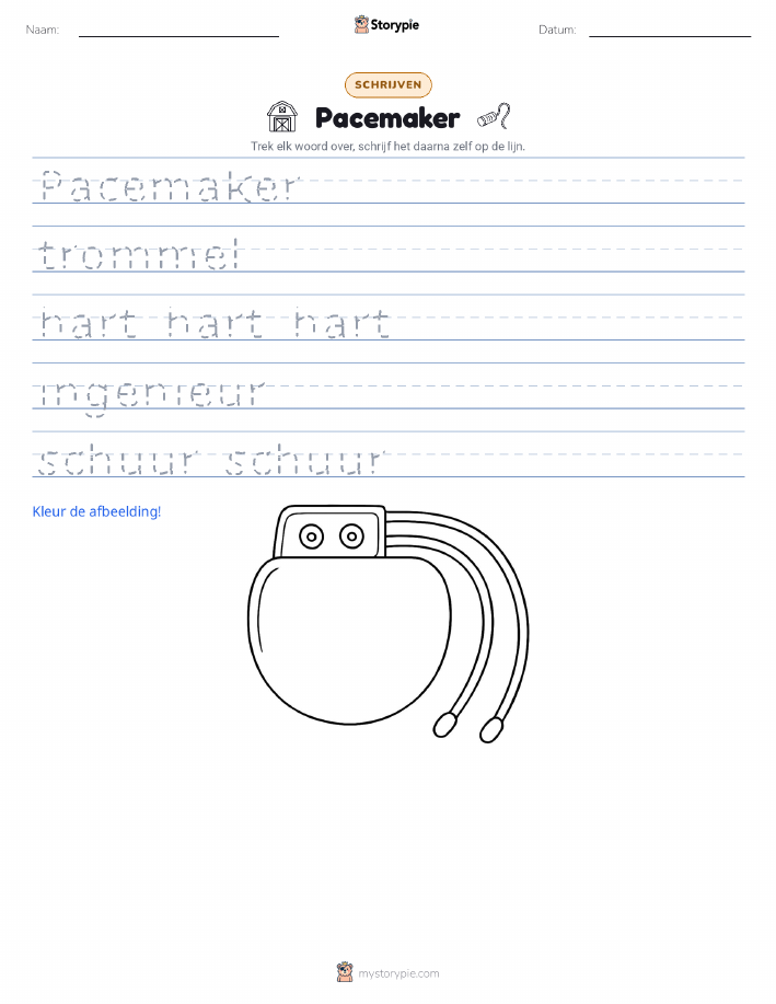 Schrijf Oefening