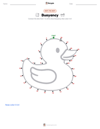 Buoyancy printable worksheet preview