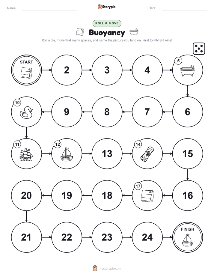 Roll & Move Game