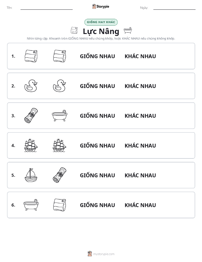 Giống Hay Khác