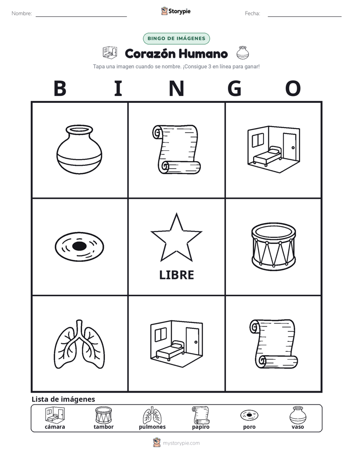 Bingo de Imágenes