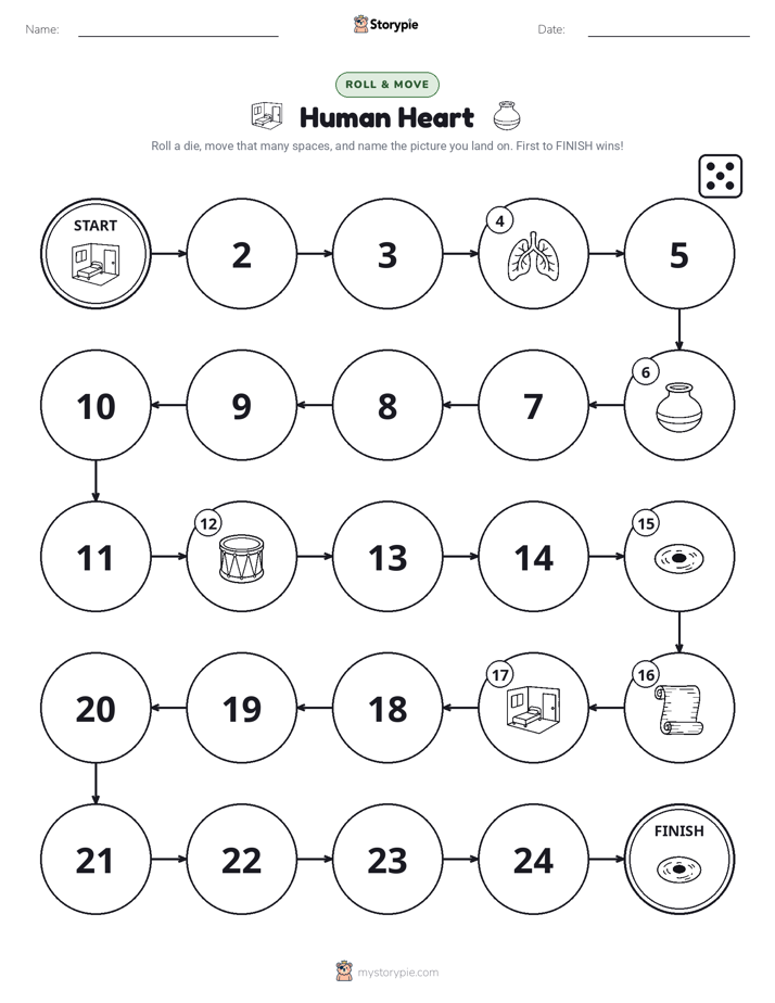 Roll & Move Game
