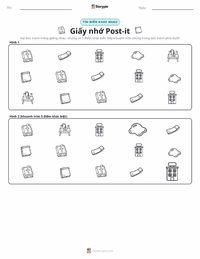 Xem trước tài liệu in sẵn Giấy ghi chú Post-it