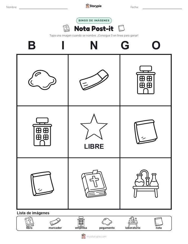 Bingo de Imágenes