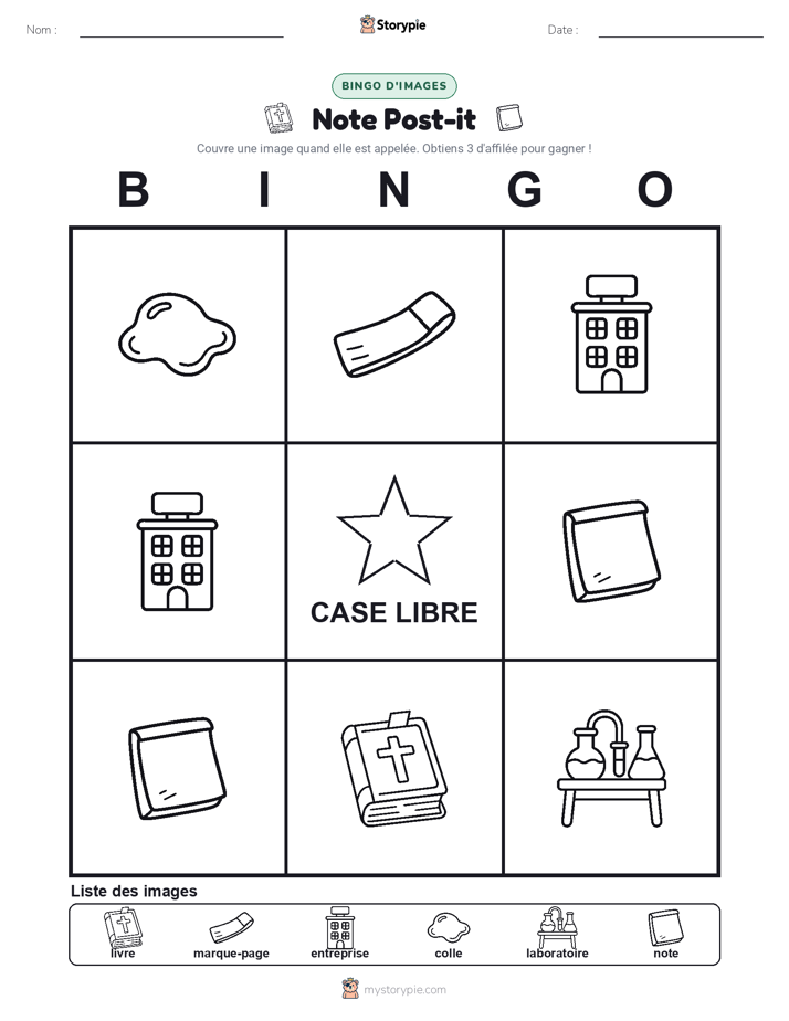 Bingo d'Images