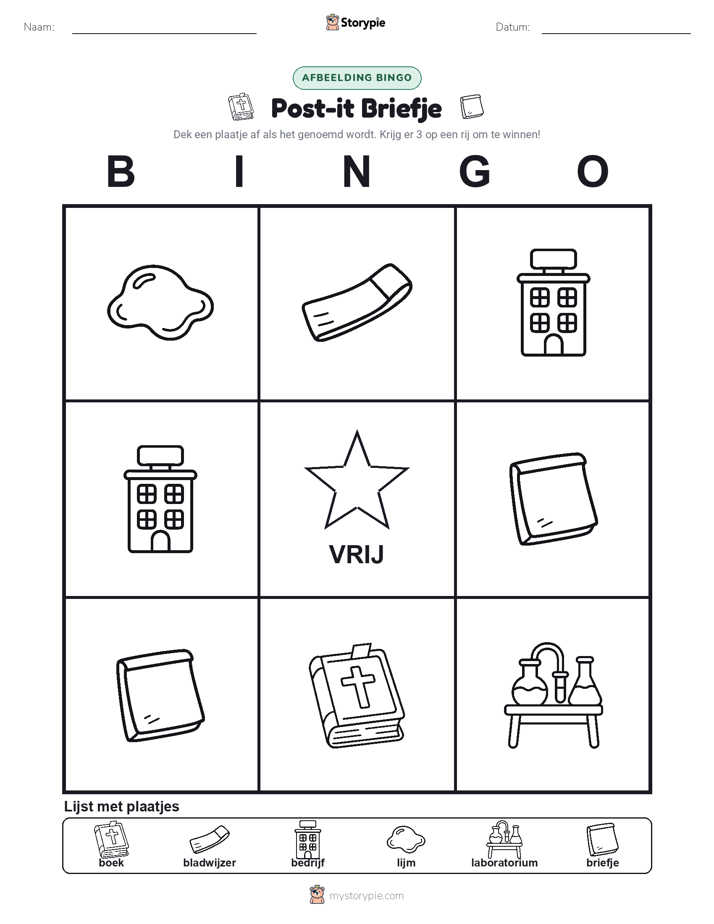 Afbeelding Bingo