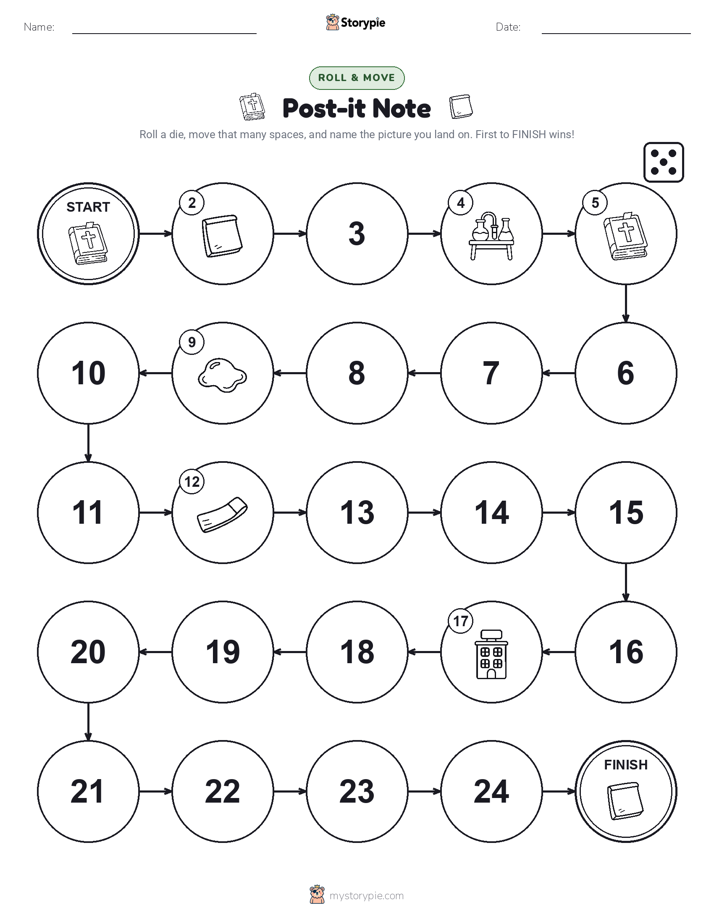 Roll & Move Game