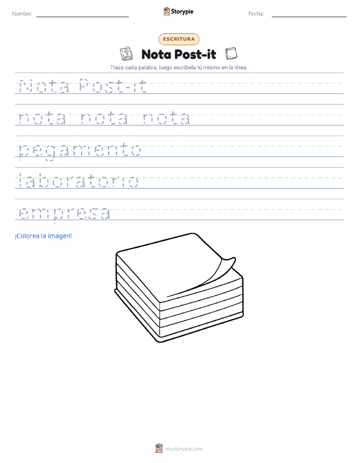 Práctica de Escritura