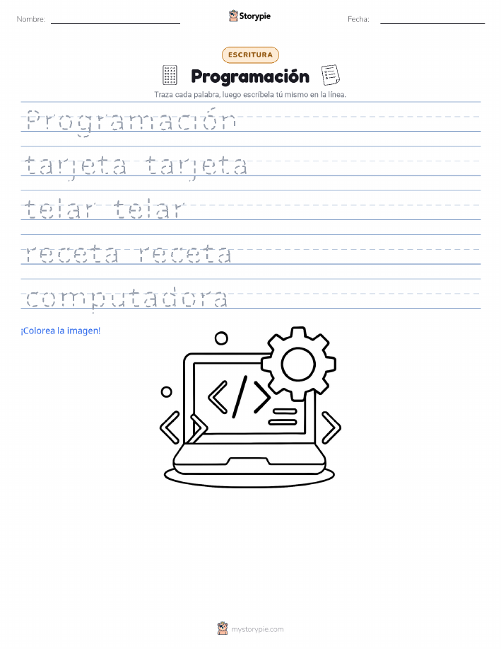 Práctica de Escritura