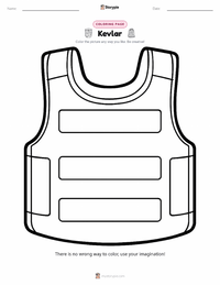 Kevlar printable worksheet preview