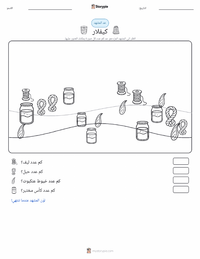 معاينة ورقة العمل القابلة للطباعة كيفلر