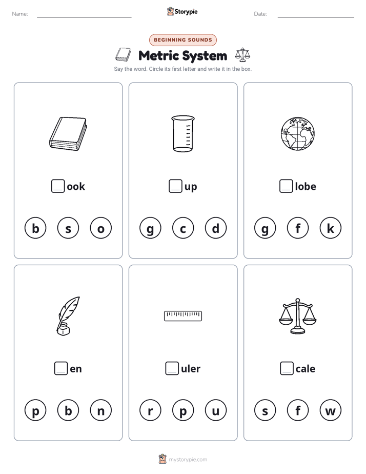 Beginning Sounds