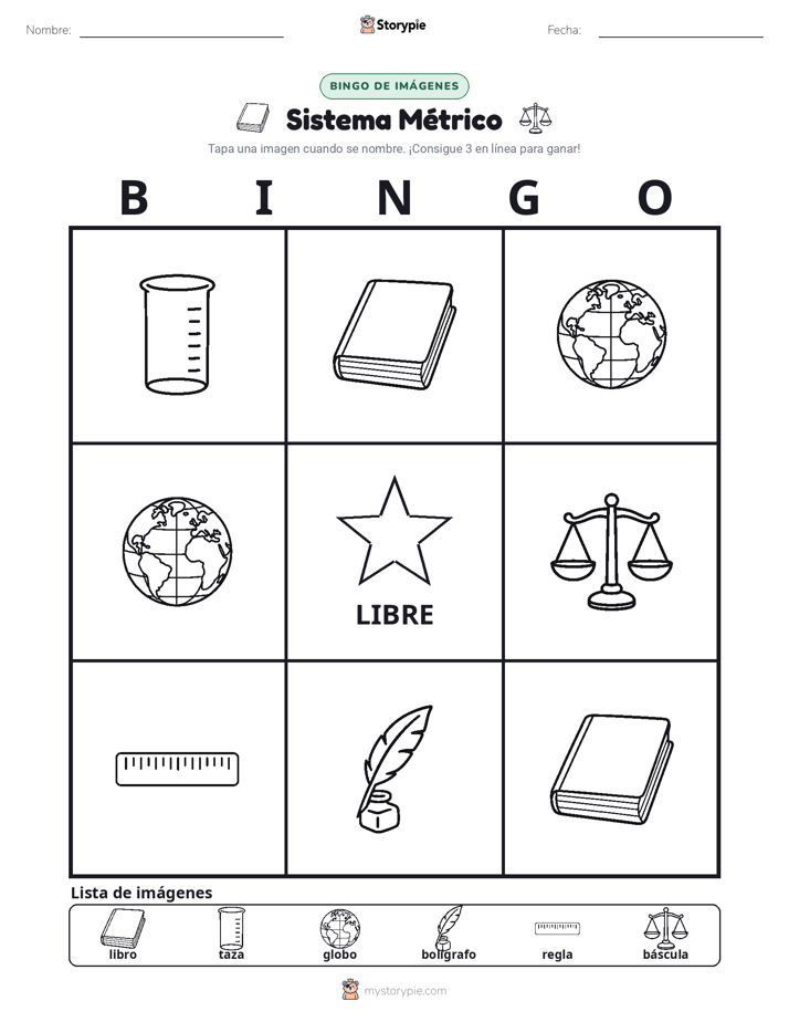 Bingo de Imágenes