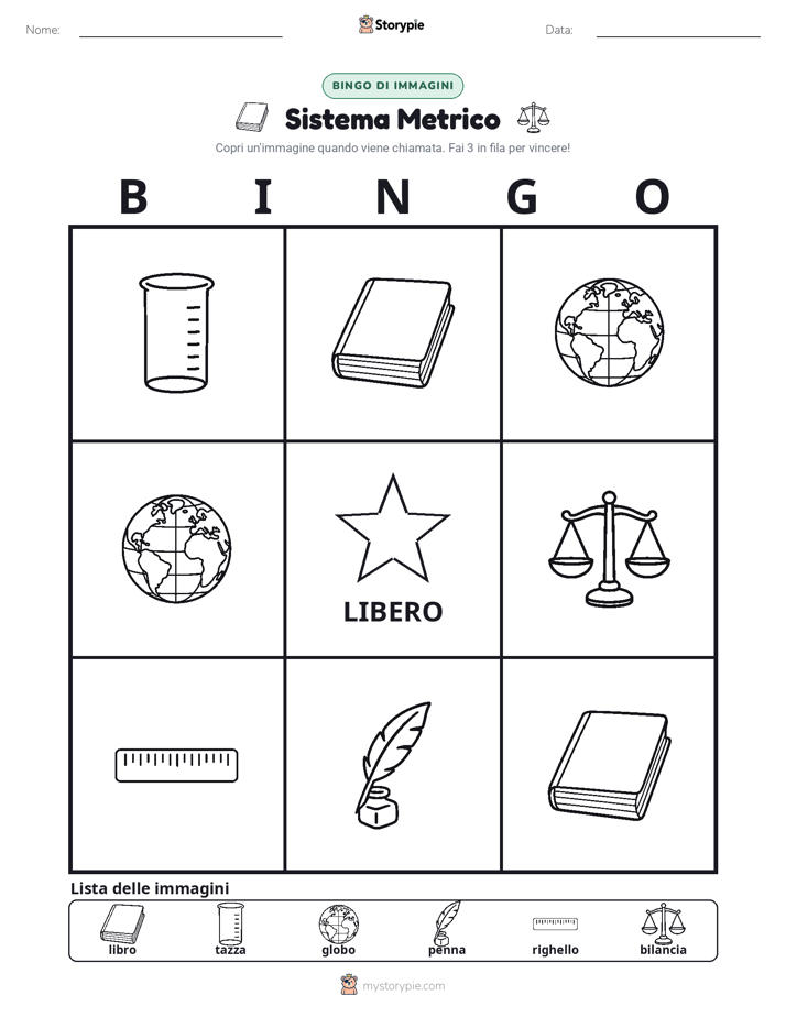 Bingo delle Immagini