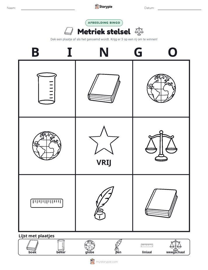 Afbeelding Bingo