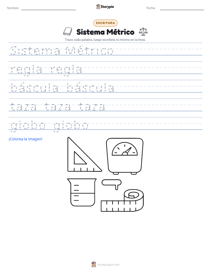 Práctica de Escritura