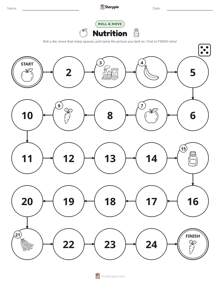 Roll & Move Game