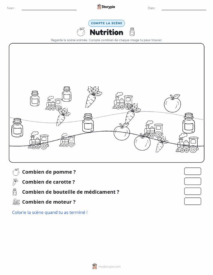 Scène de Comptage