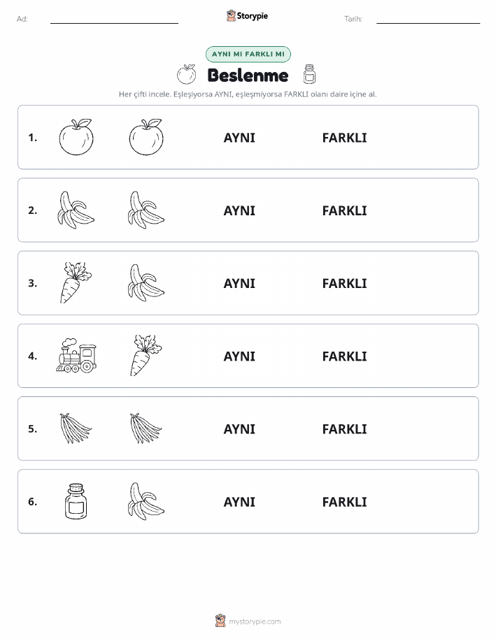 Aynı mı Farklı mı