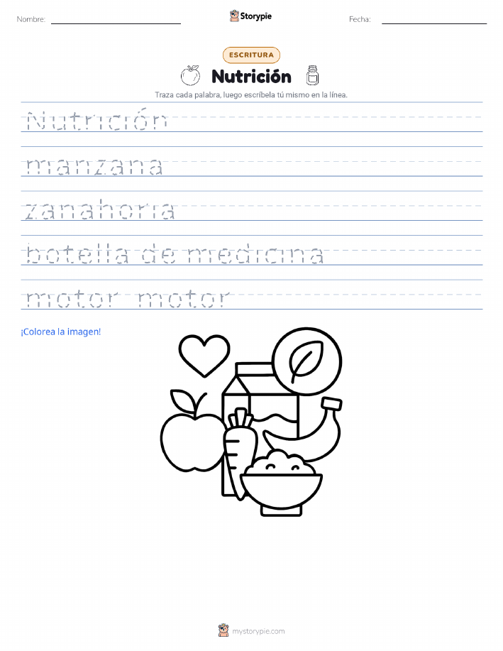 Práctica de Escritura