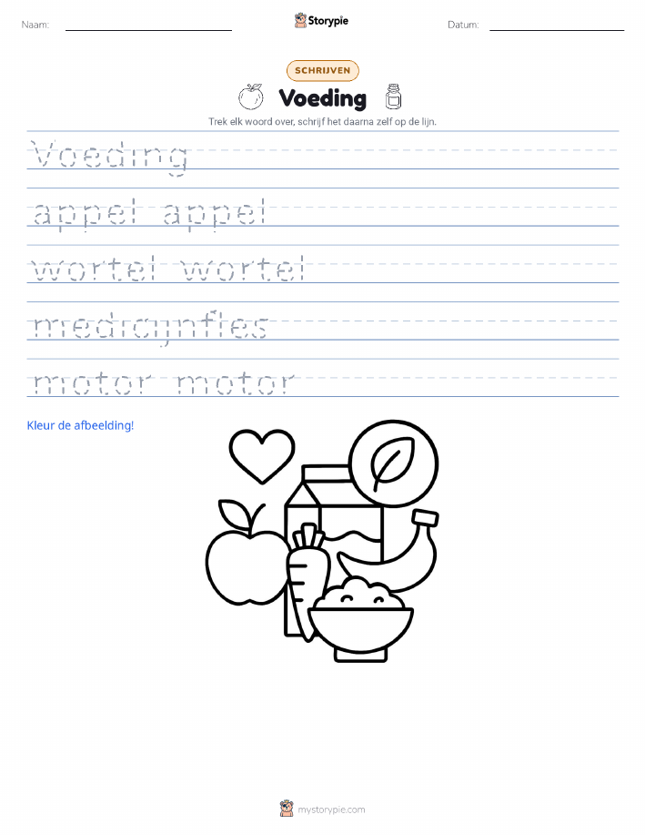 Schrijf Oefening