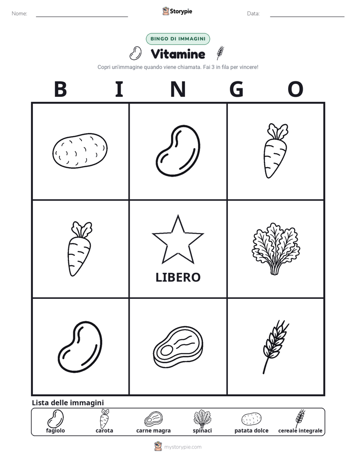 Bingo delle Immagini