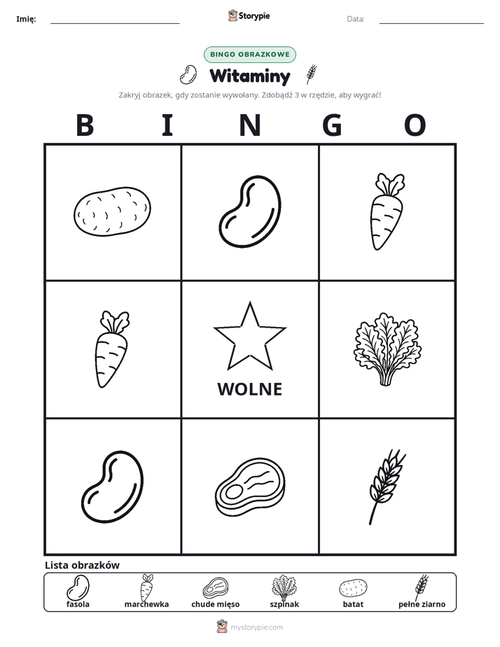 Bingo obrazkowe