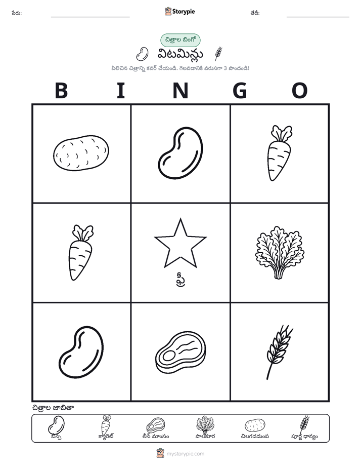 చిత్ర బింగో