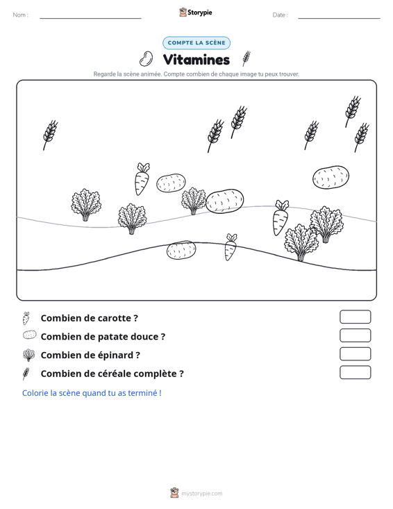 Scène de Comptage