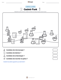 Aperçu de la feuille de travail imprimable Casimir Funk