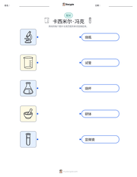 卡西米尔·冯克 可打印工作表预览