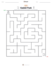 Casimir Funk printable worksheet preview