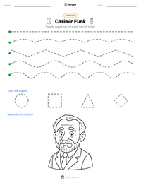 Casimir Funk printable worksheet preview