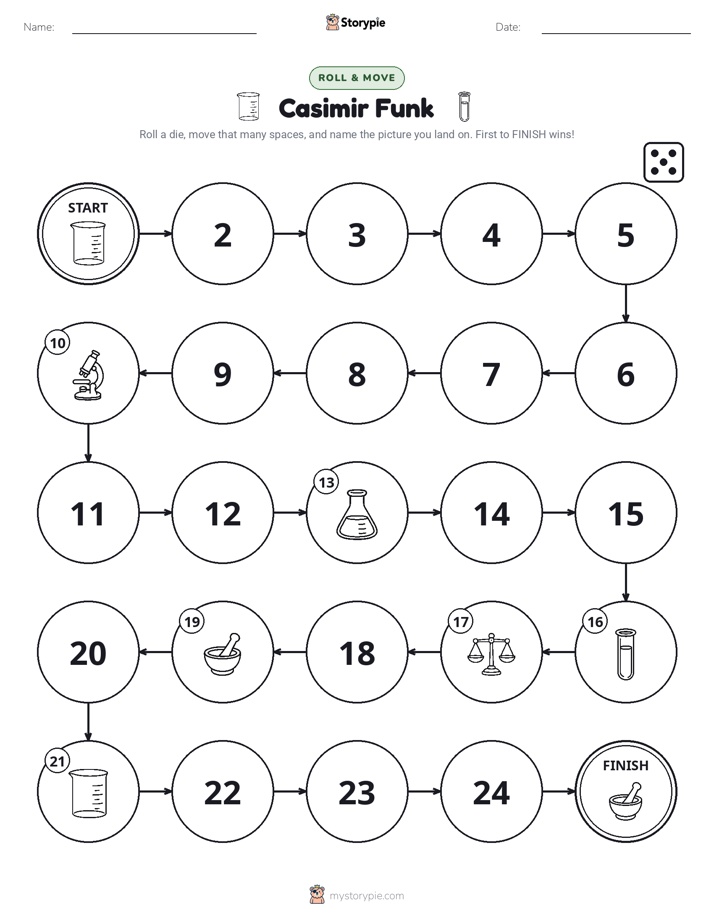 Roll & Move Game