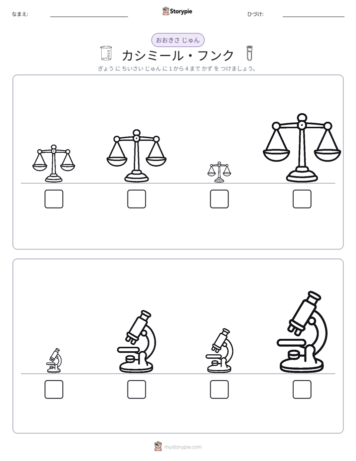 サイズ順