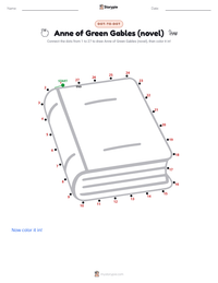 Anne of Green Gables (novel) printable worksheet preview