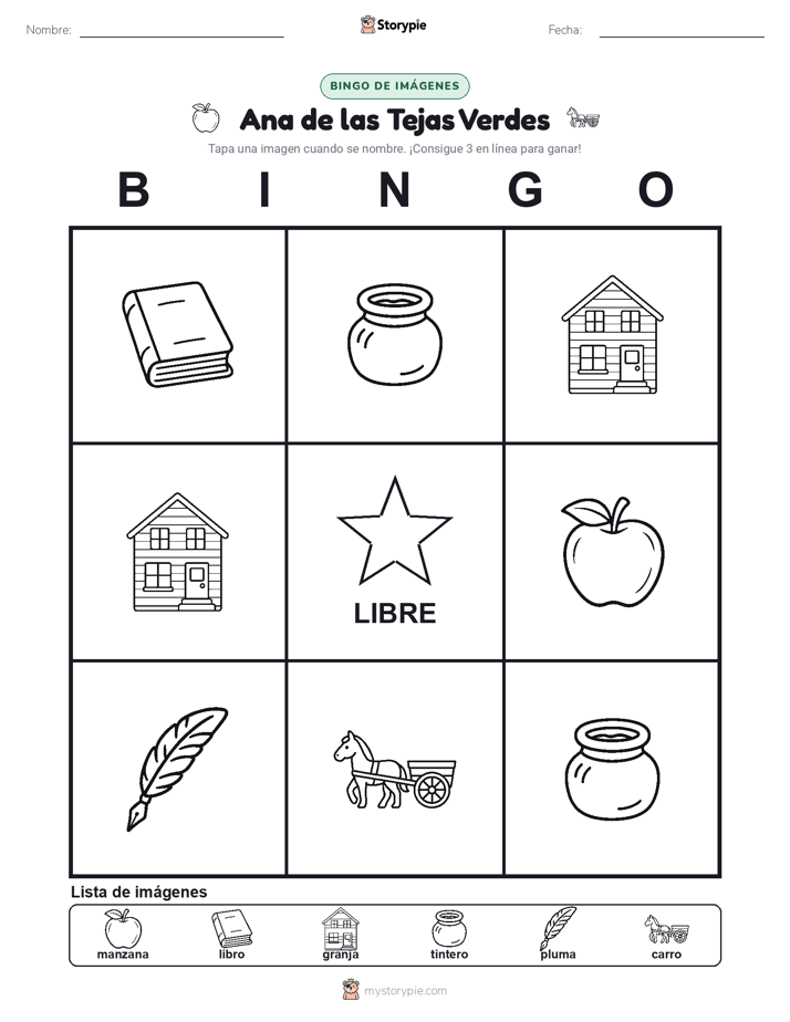 Bingo de Imágenes