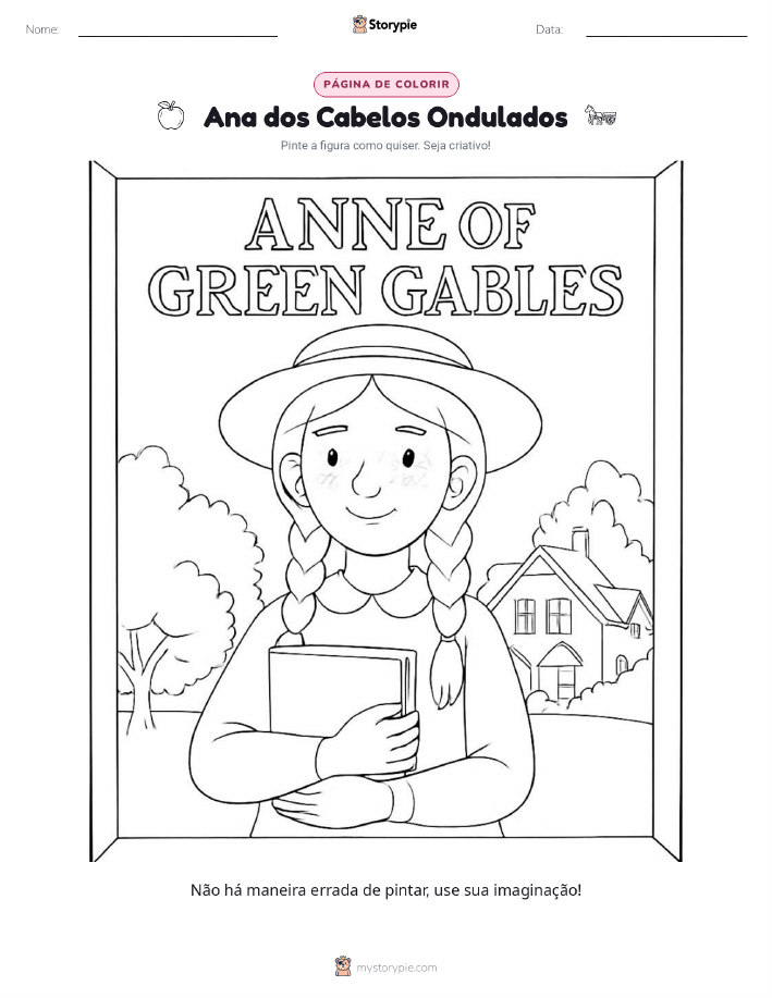 Página para colorir