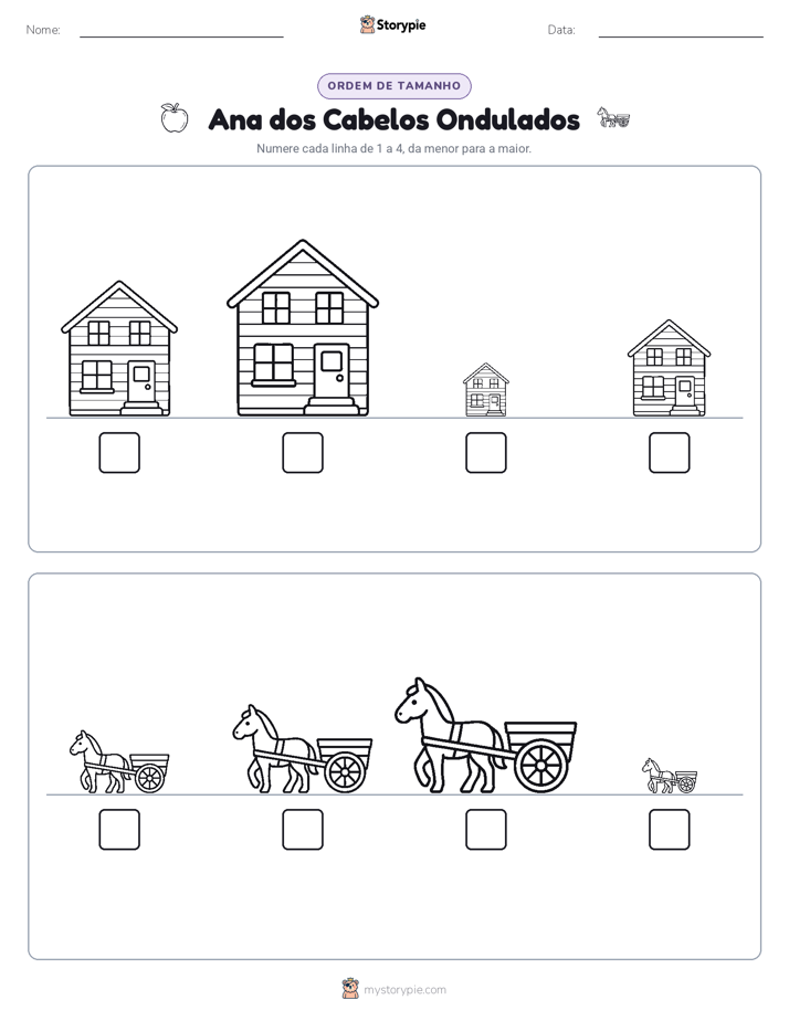 Ordem de Tamanho