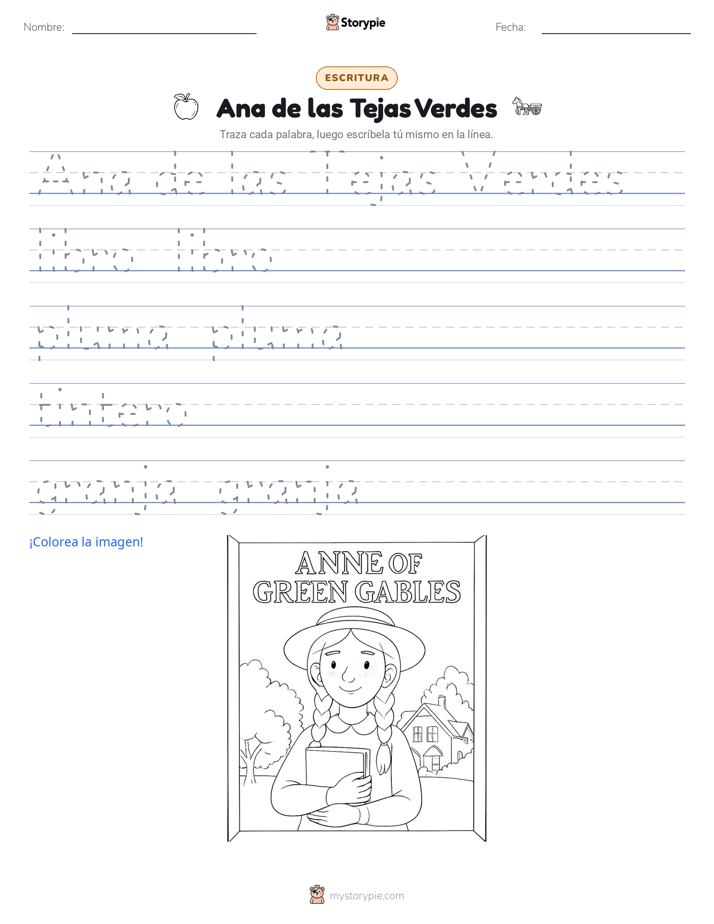 Práctica de Escritura