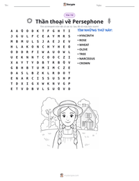 Xem trước tài liệu in sẵn Thần thoại về Persephone